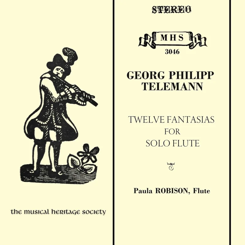 12 Fantasias for Solo Flute: Fantasia in C major, TWV 40.6 (Presto Largo Presto Dolce Allegro Allegro)