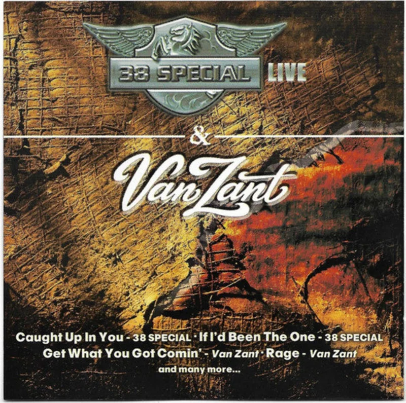 38 Special , Van Zant - Live (CD)