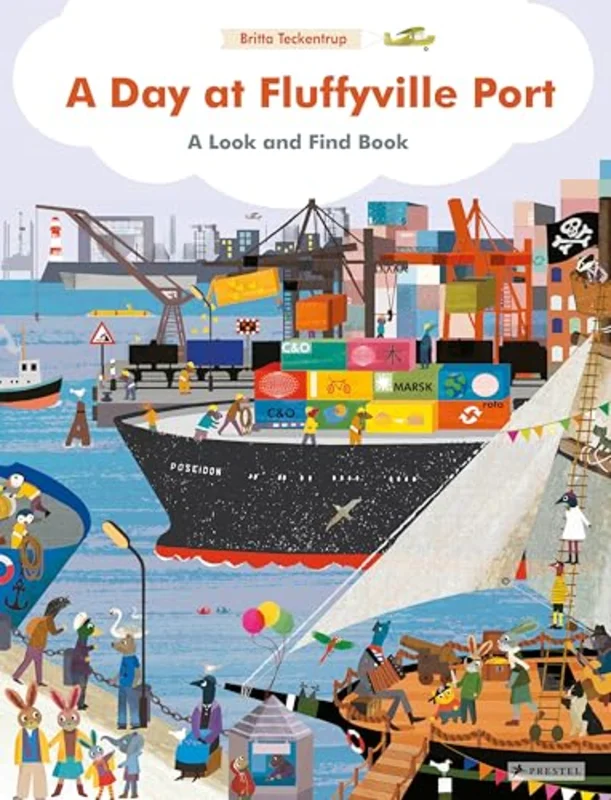 A Day at Fluffyville Port : A Look and Find Book