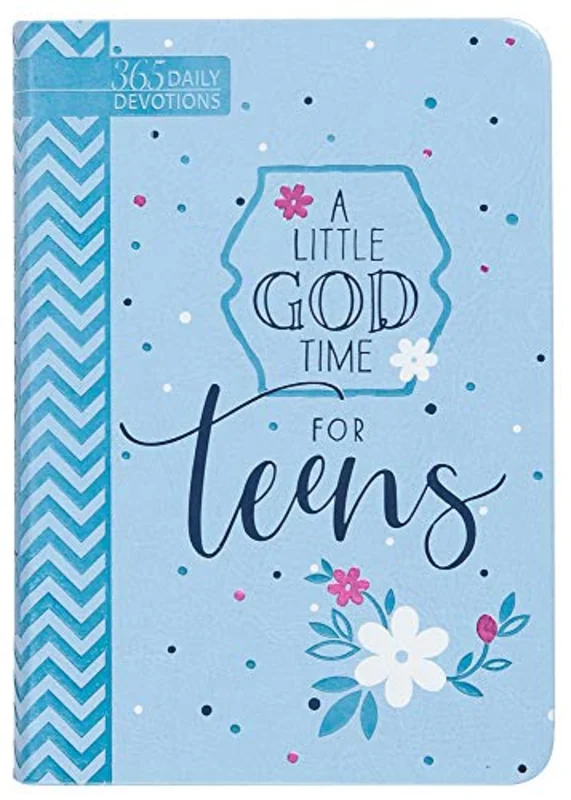 A Little God Time for Teens (Faux Leather Gift Edition): 365 Daily Devotions