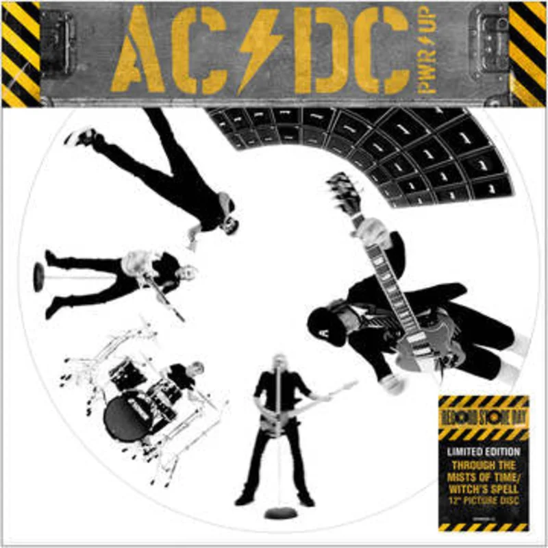 AC/DC - "Through The Mists of Time" b/w "Witch's Spell" 12