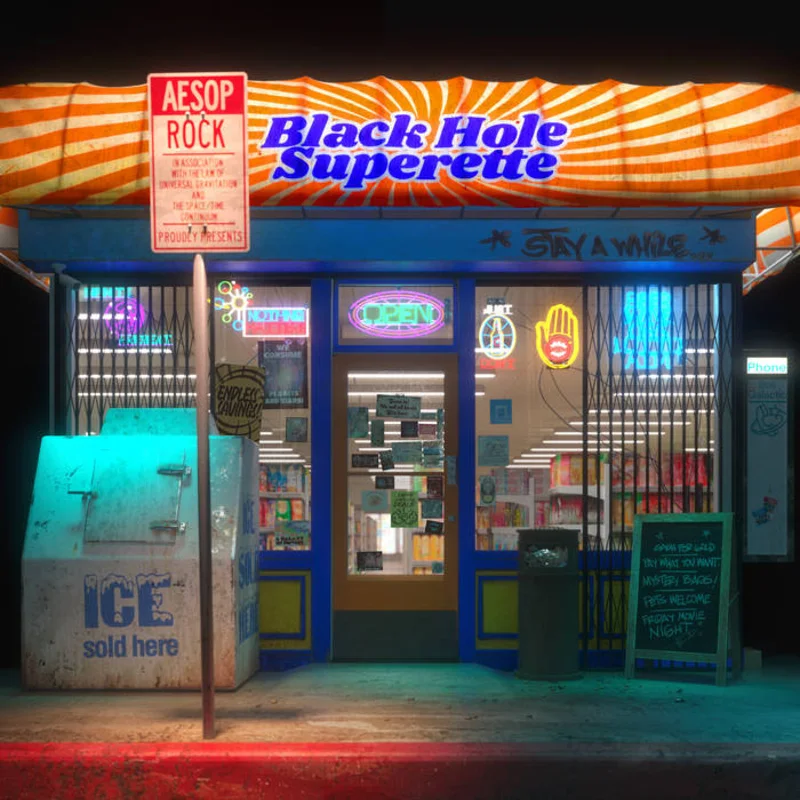 Aesop Rock - Black Hole Superette 2LP