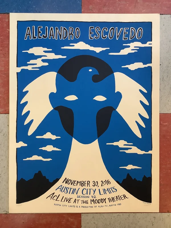 Alejandro Escovedo at Austin City Limits - 2016 (Poster)