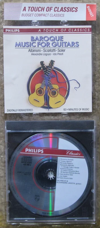 Alexandre Lagoya / Ida Presti - Baroque Music For Guitars (CD)