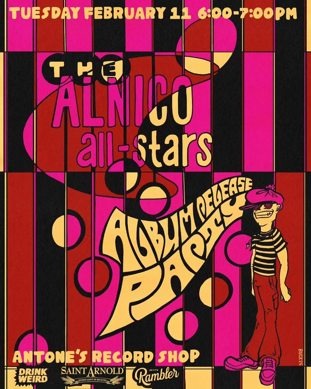 Alnico All-Stars In-Store (Poster)