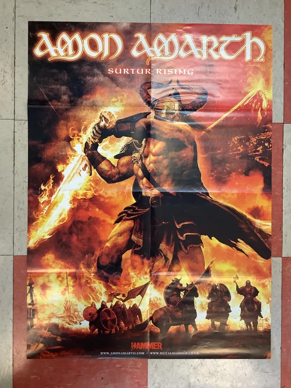 Amon Amarth "Surtur Rising"/Turisas "Stand Up And Fight" (Poster)