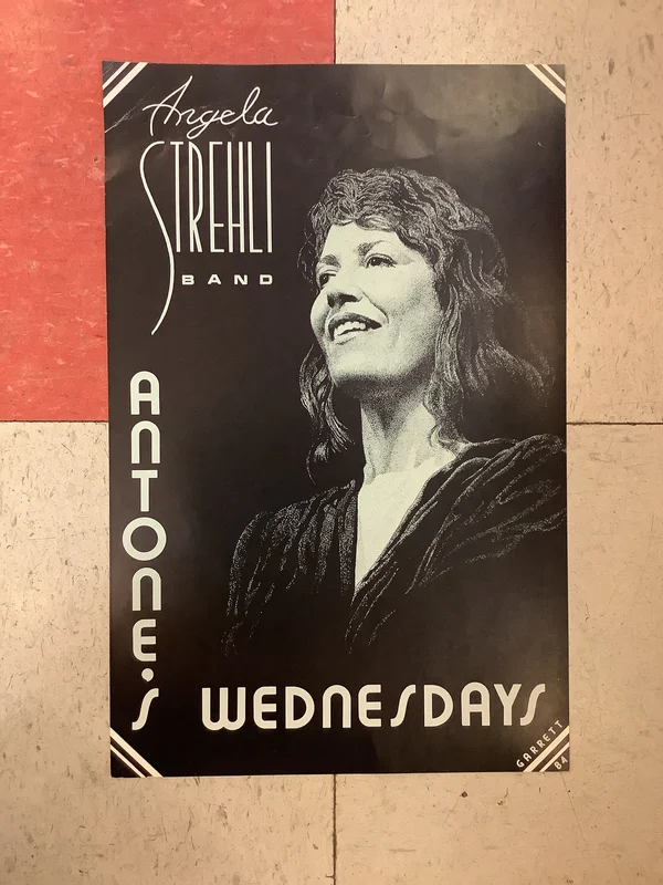 Angela Strehli Band at Antone's - 1984 (Poster)