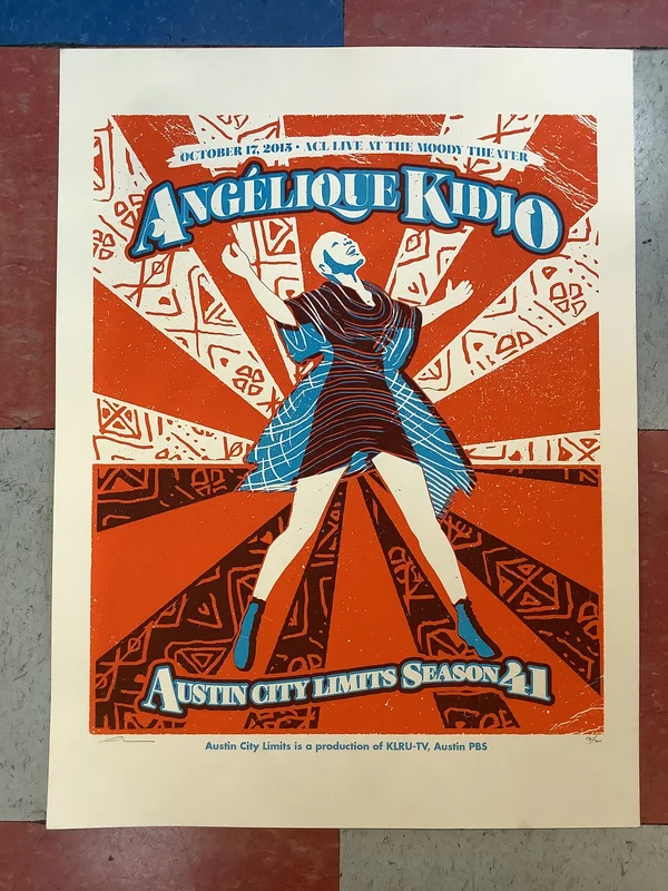 Anglique Kidjo at Austin City Limits - 2015 (Poster)