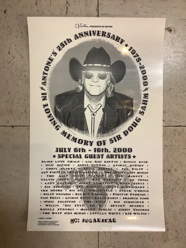 Antone's 25th Anniversary - 2000 (Poster)