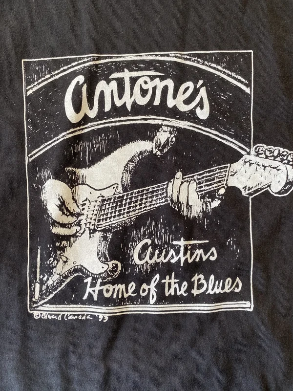 Antone's Classic Guitar T-Shirt Black
