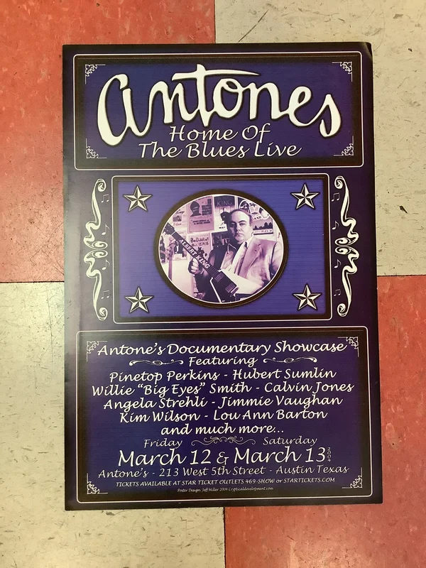 Antone's: Home of the Blues Live - 2004 (Poster)