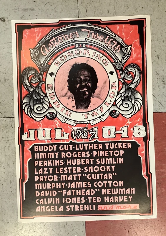 Antone's Twelfth Anniversary - 1987 (Poster)
