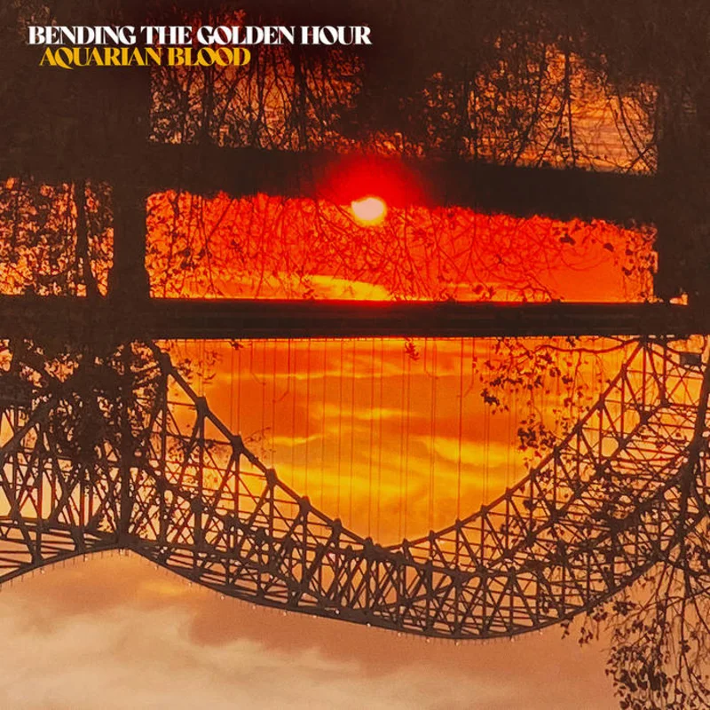 Aquarian Blood - Bending the Golden Hour LP (Ltd Tangerine Vinyl Edition)