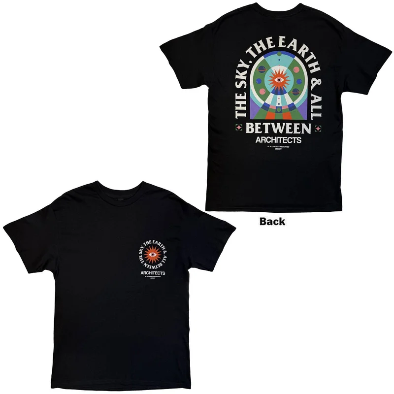 Architects Unisex T-Shirt: TSTE & AB Solar System Black