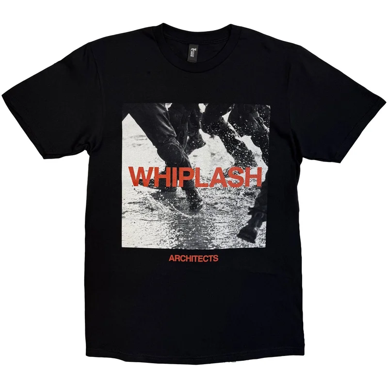Architects Unisex T-Shirt: Whiplash Single Black