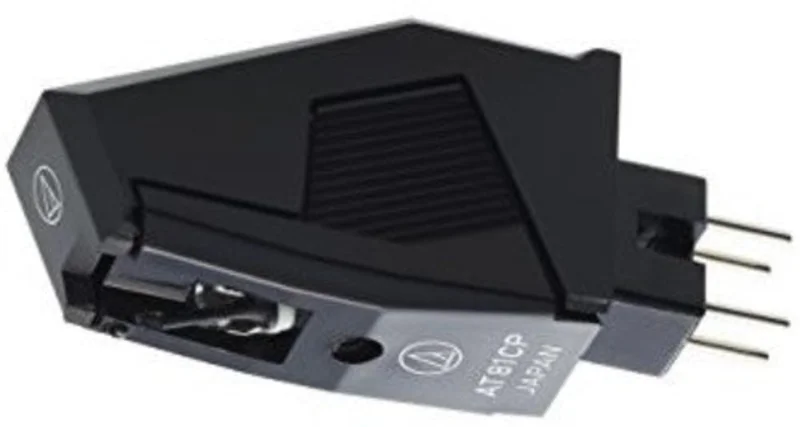 Audio Technica AT81CP Replacement Cartridge P-mount Conical Stylus (Black)