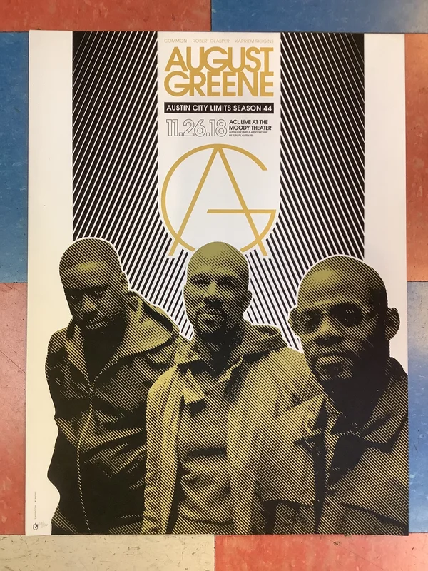 August Greene at Austin City Limits - 2018 (Poster)