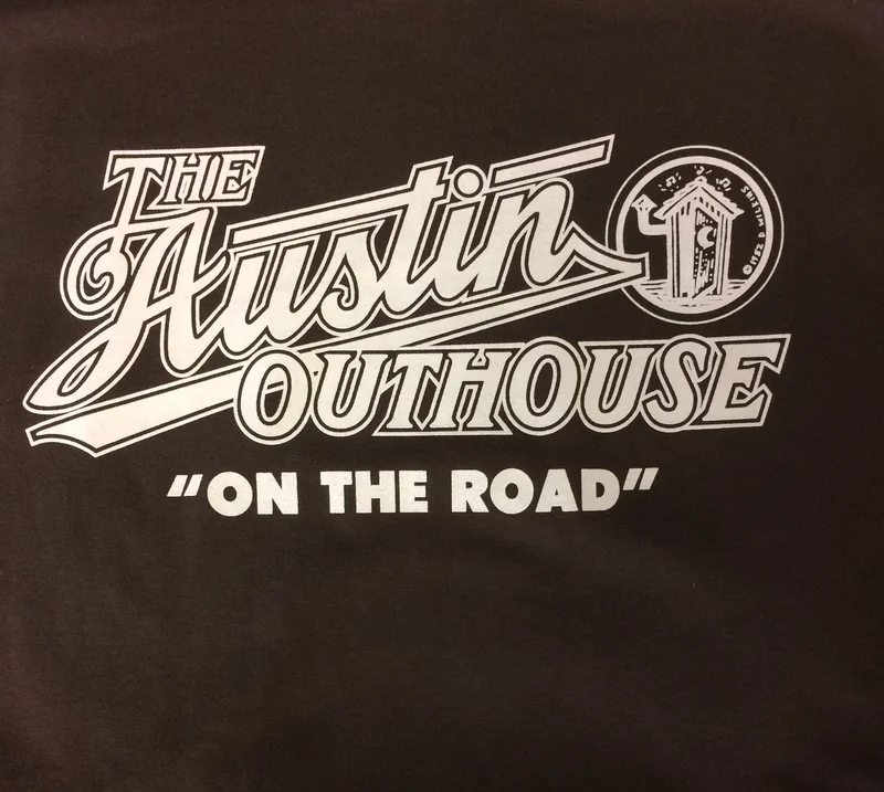 Austin Outhouse 2010 T-Shirt Brown