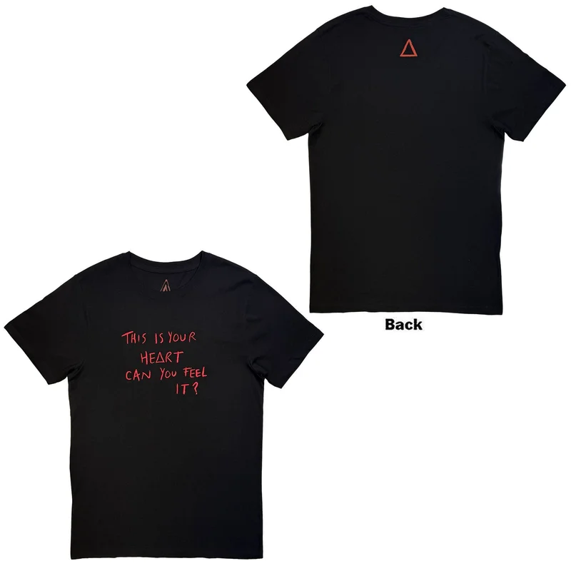 Bastille Unisex T-Shirt: This Is Your Heart Black
