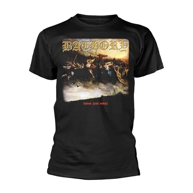 BATHORY - BLOOD FIRE DEATH  SHIRT Black