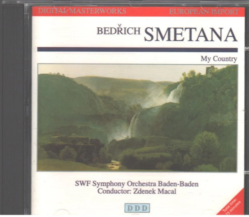 Bedich Smetana, Sdwestfunkorchester Baden-Baden ,SWF Symphony Baden-Baden Zdenk Mcal - My Country / Ma Vlast (CD)