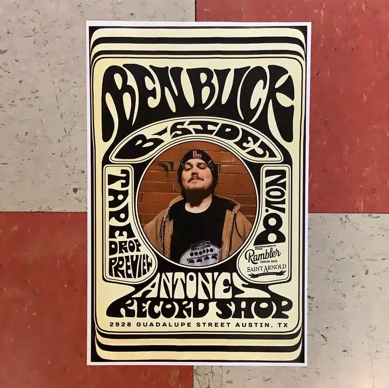 Ben Buck In-Store - 2022 (Poster)