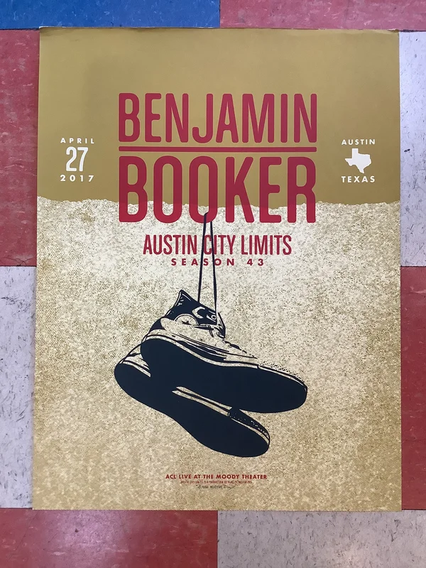 Benjamin Booker at Austin City Limits - 2017 (Poster)
