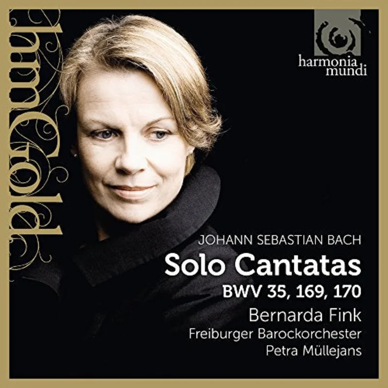 Bernarda Fink    Freiburger Ba - Johann Sebastian Bach: Solo Cantatas (Cantatas for alto BWV 35, 169 & 170) [CD]