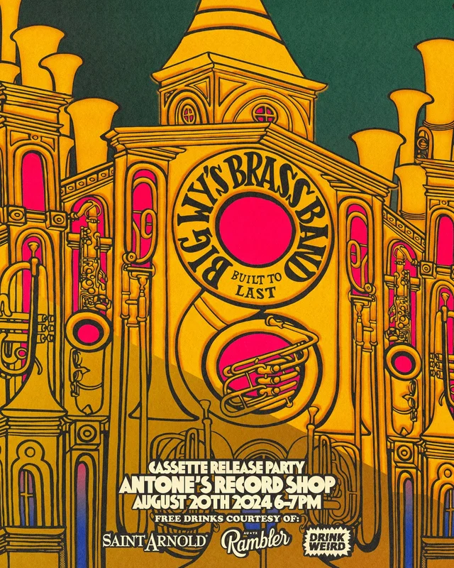 Big Wy's Brass Band In-Store - 2024 (Poster)