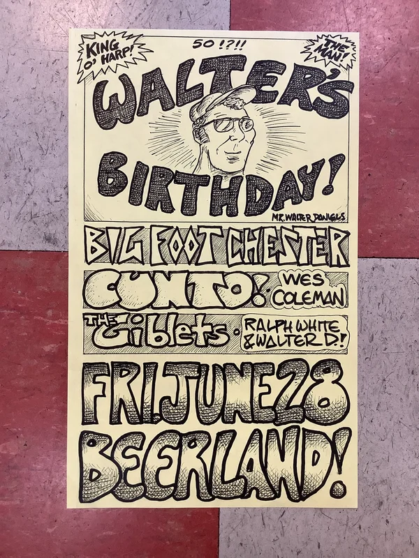 Bigfoot Chester at Beerland (Poster)