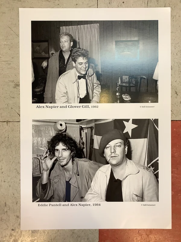 Bill Leissner Photo - Alex Napier, Glover Gill, and Eddie Pantell - 1982 & 1984