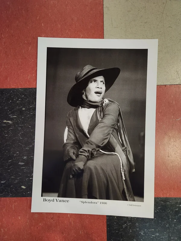 Bill Leissner Photo - Boyd Vance "Splendora" - 1986