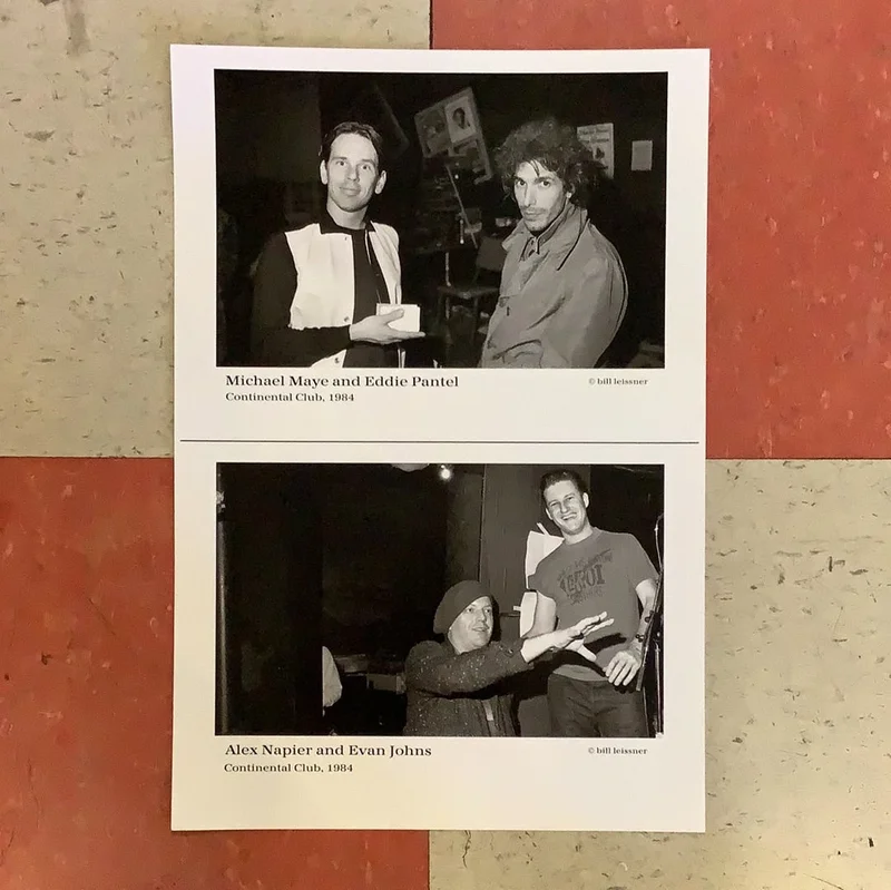 Bill Leissner Photo - Michael Maye and Eddie Pantel, Alex Napier and Evan Johns - 1984