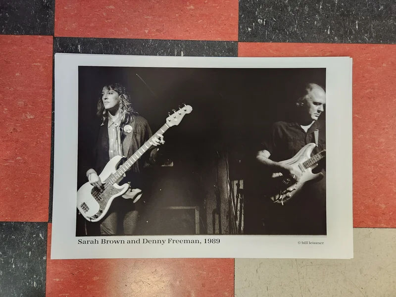 Bill Leissner Photo - Sarah Brown and Denny Freeman 1989