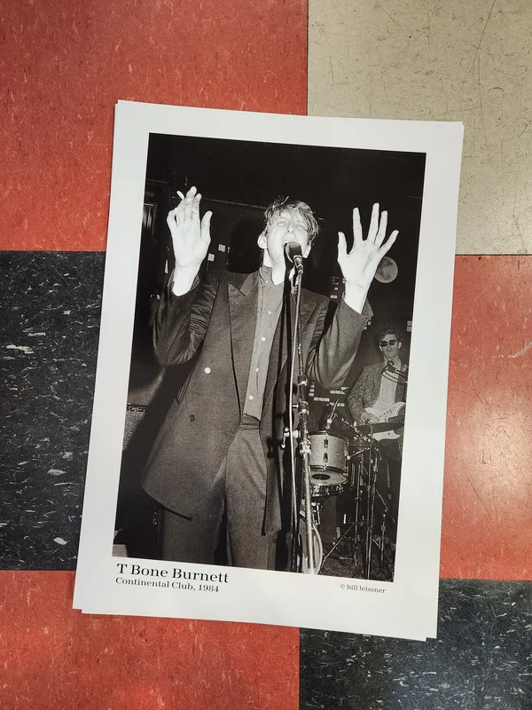 Bill Leissner Photo - T Bone Burnett - 1984