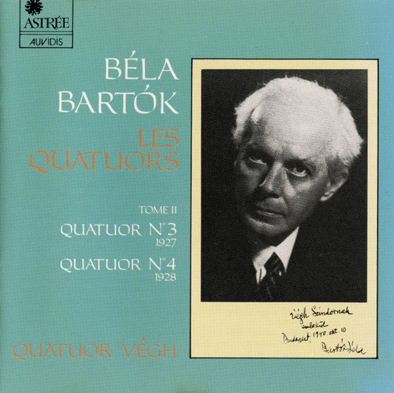 Bla Bartk - Quatuor Vgh - Les Quatuors - Tome II: Quatuor N 3 (1927) / Quatuor N 4 (1928) (CD)