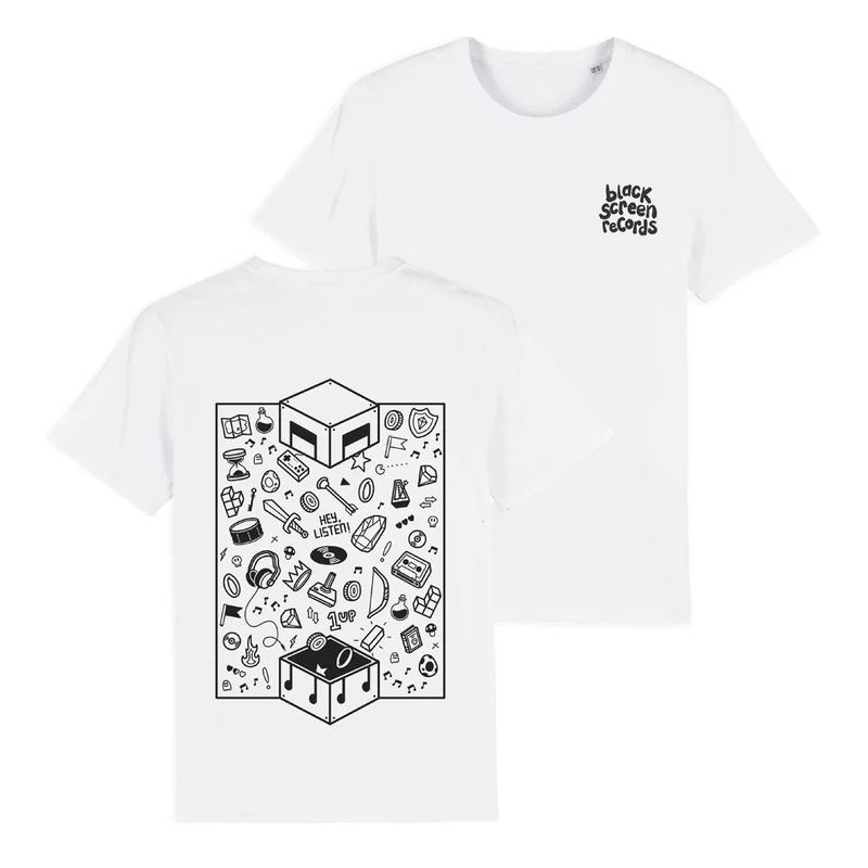 Black Screen Records x Gamescom 2022  T-Shirt [White]