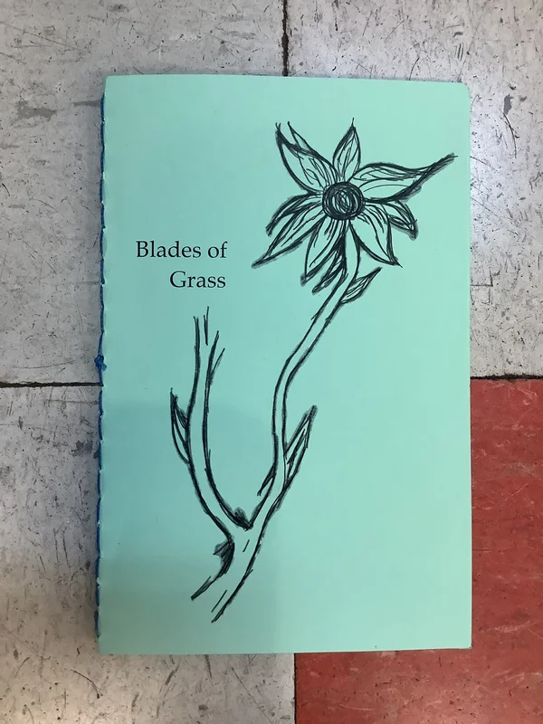 "Blades of Grass" by Dakota Schiel (Zine) Blue