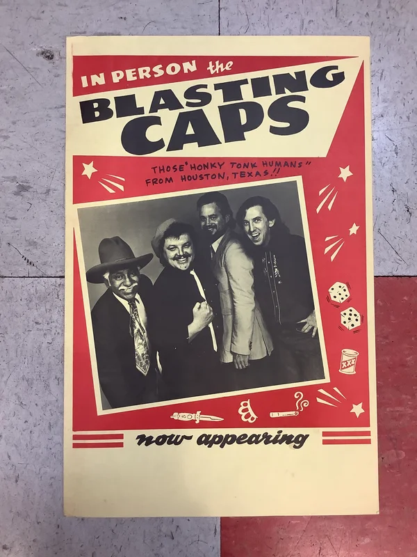 Blasting Caps Tour (Poster)