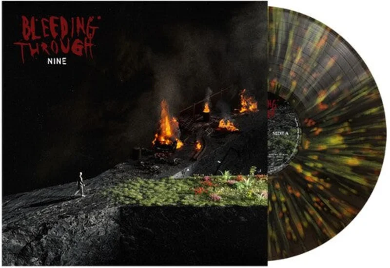 Bleeding Through-Nine (Forest Green, Orange & Yellow Splatter Vinyl) (LP)