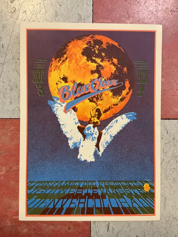 Blue Cheer at Family Dog Denver - 1967 (Postcard)
