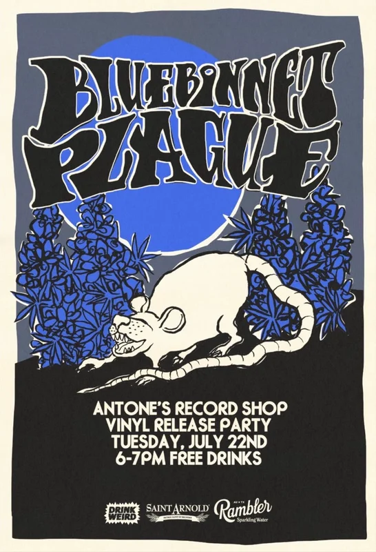 Bluebonnet Plague In-Store - 2025 (Poster)