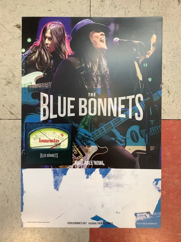 Bluebonnets "Tonewrecker" Promo - 2017 (Poster)