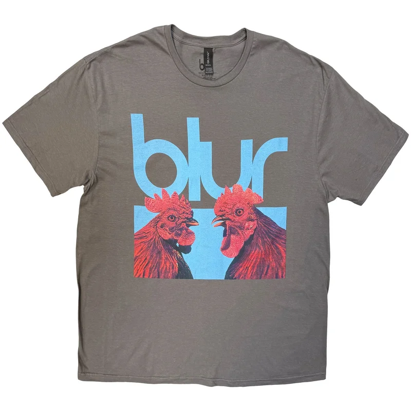 Blur Unisex T-Shirt: Hens Teeth Charcoal Grey