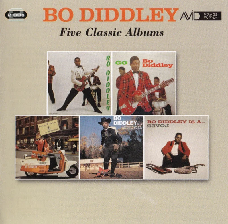 Bo Diddley - Five Classic Albums (CD)