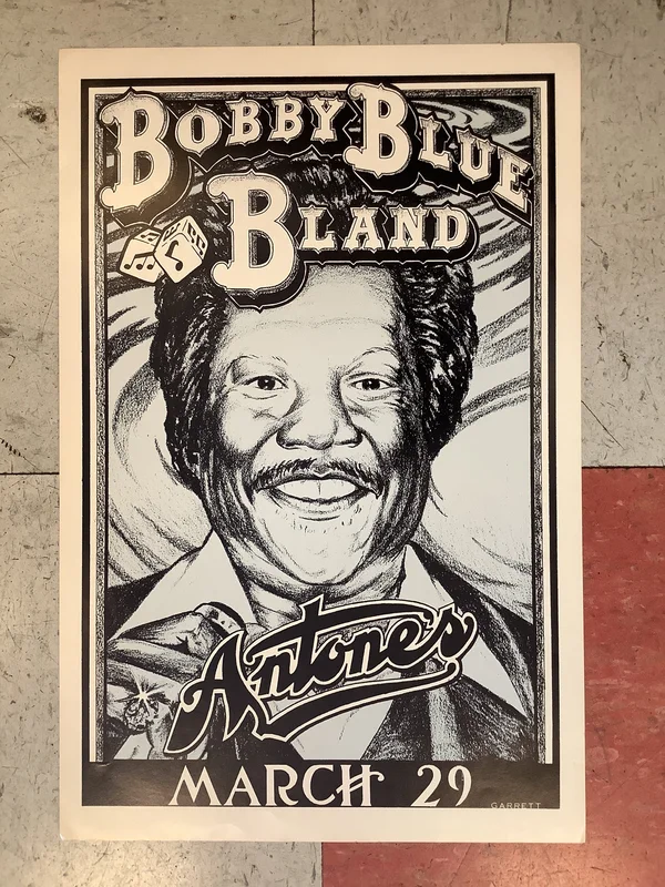 Bobby Blue Bland at Antone's Nightclub - 1980 (Poster)