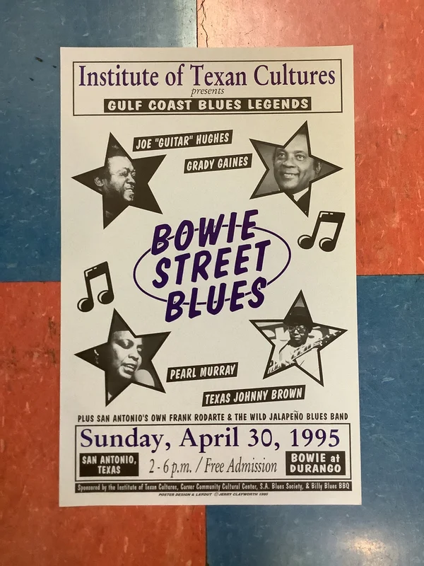 Bowie Street Blues - 1995 (Poster)