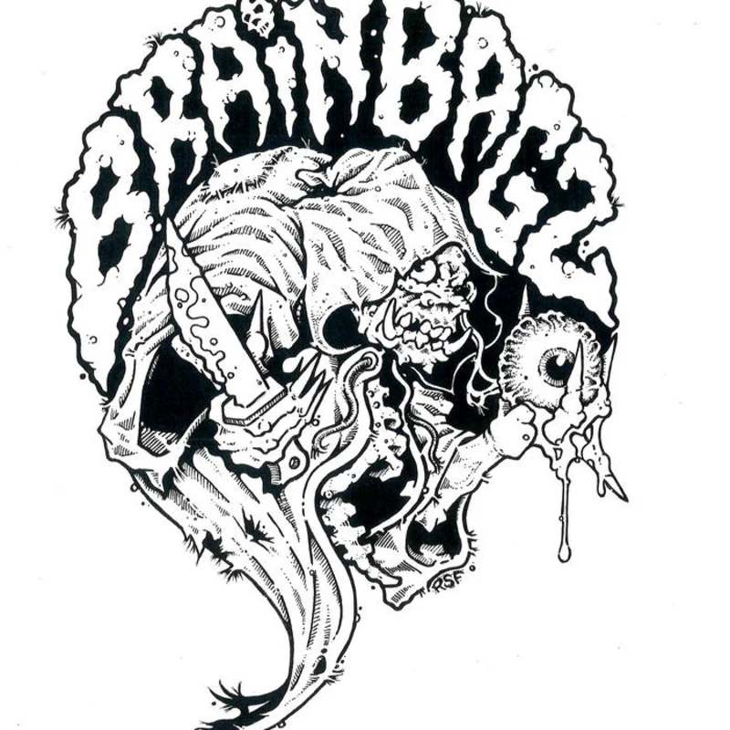 Brain Bagz / Blood Bags - Brain Bagz / Blood Bags Split LP