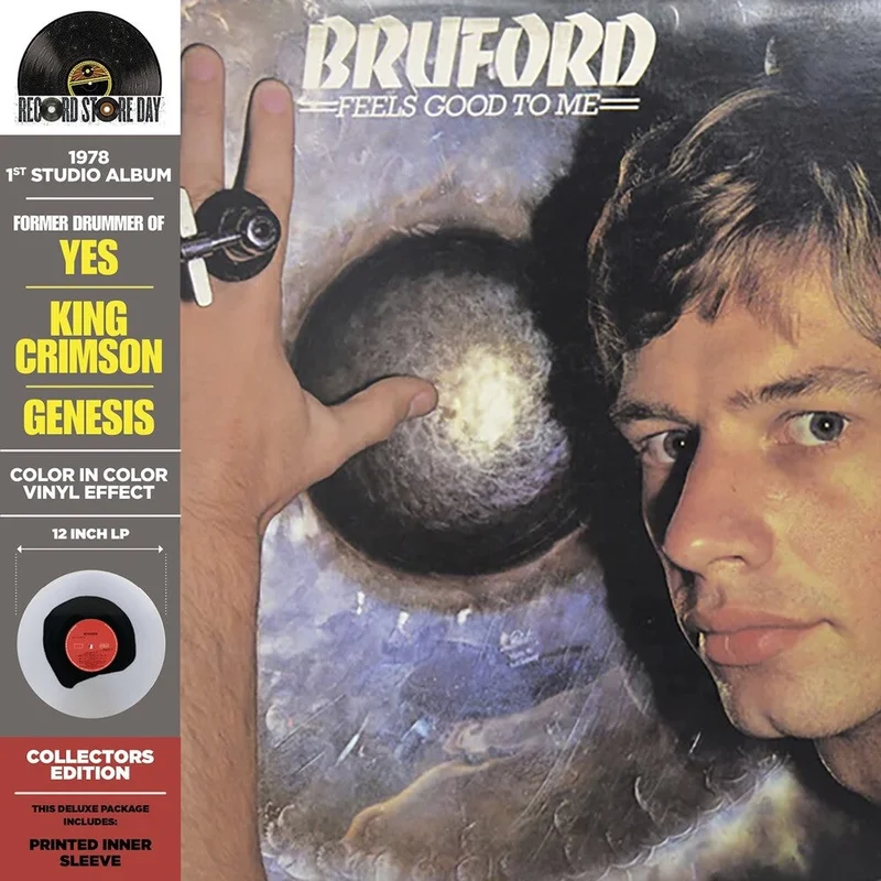 Bruford - Feels Good To Me (Deluxe Collectors Edition Crystal Clear Blue) (RSD 2026)