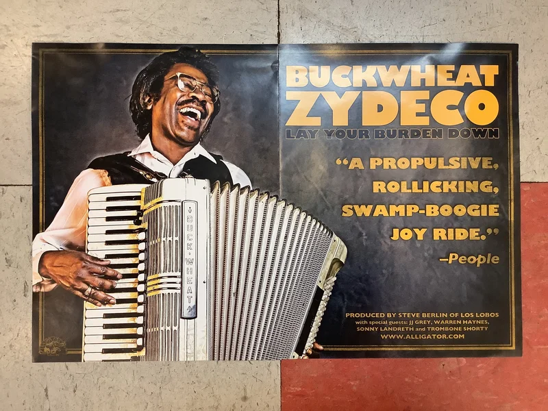 Buckwheat Zydeco "Lay Your Burden Down" Promo - 2009 (Poster)